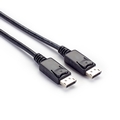 Cable DisplayPort 4K 60Hz versión 1.2, macho/macho con seguros