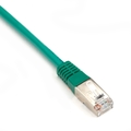 CAT5e 100-MHz Ethernet Patch Cable with Molded Slimline Boots - F/UTP